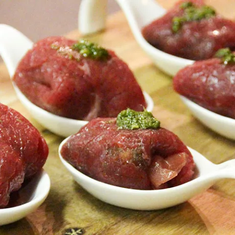 Carpaccio bonbon