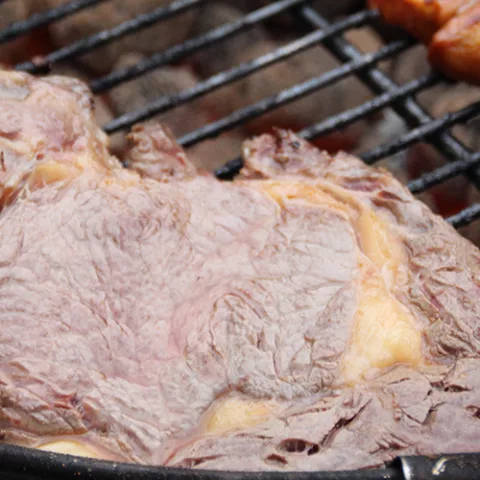 Barbecue steak